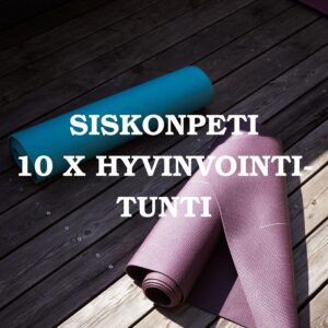 10x sarjakortti hyvinvointitunnille (pilates, syvävenyttely)