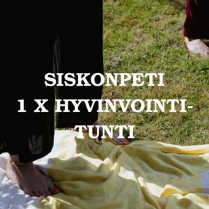 1x hyvinvointitunti Siskonpetin pienryhmässä (pilates, syvävenyttely)