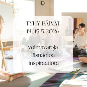 TYHY‑päivät ihonhoidon ammattilaisille 13.–15.5.2026 📌 EARLY BIRD 28.3.26 ASTI