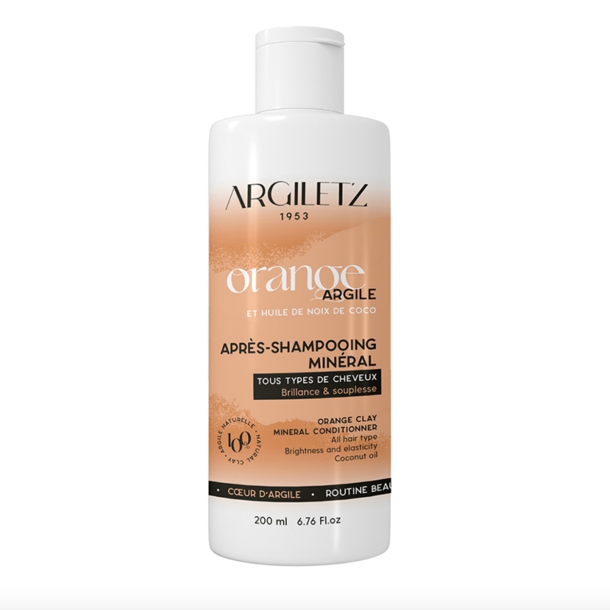Argiletz Oranssi savi hoitoaine kaikille hiustyypeille 200 ml