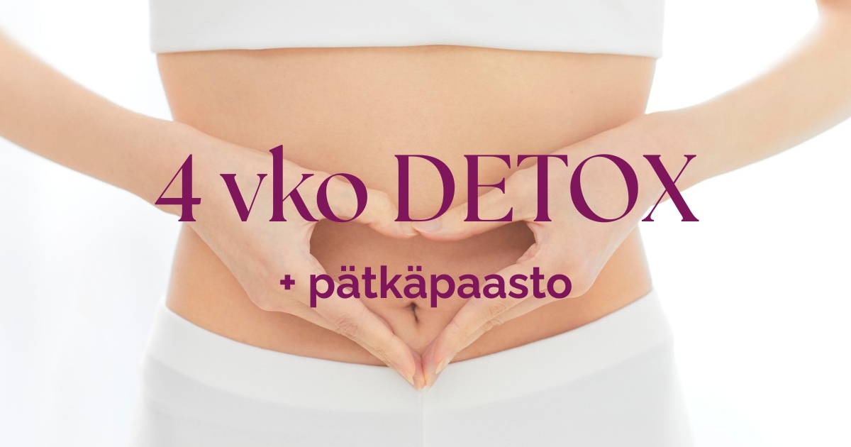 Heleä iho – kaunis keho – kevyt mieli: 4 viikon detox-kuuri ja pätkäpaasto